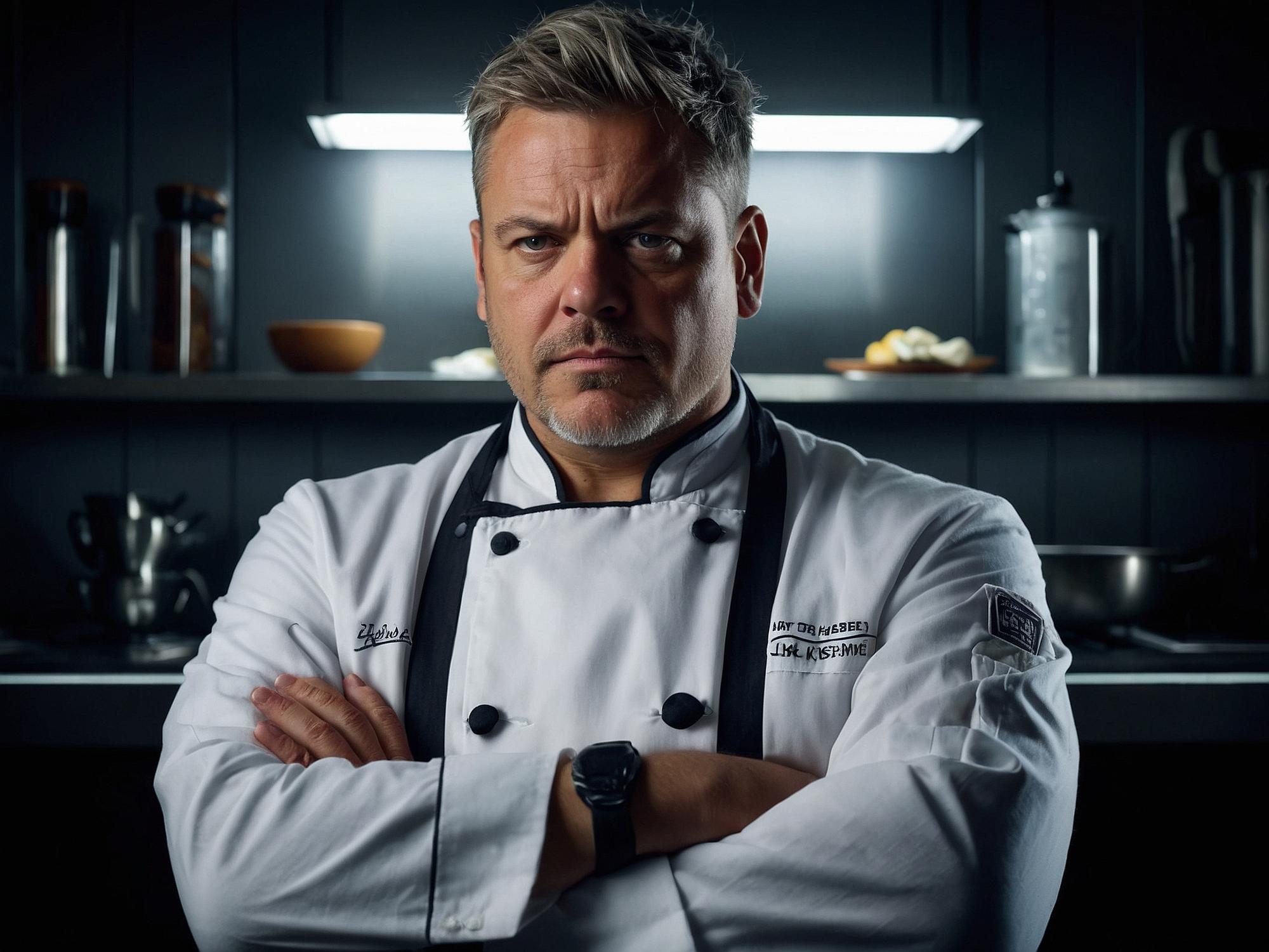 Portret szefa kuchni z doświadczeniem fine dining